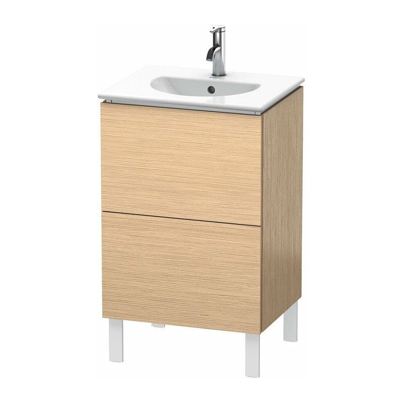 

Duravit - Mueble bajo lavabo L-CUBE 419x520x704mm roble cepillado