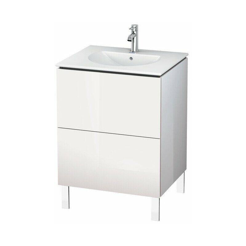 

Duravit - Mueble de baño L-CUBE 514x620x704mm blanco brillo falta