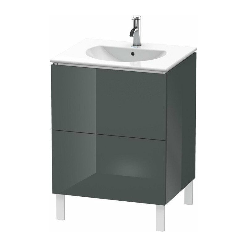 

Duravit - Mueble de baño L-CUBE 514x620x704mm Glossy Doloaveci grey