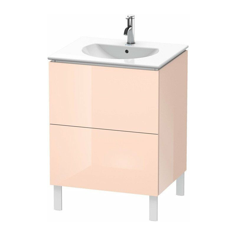 

Duravit - Mueble de baño L-CUBE 514x620x704mm alto brillo albaricoque perla