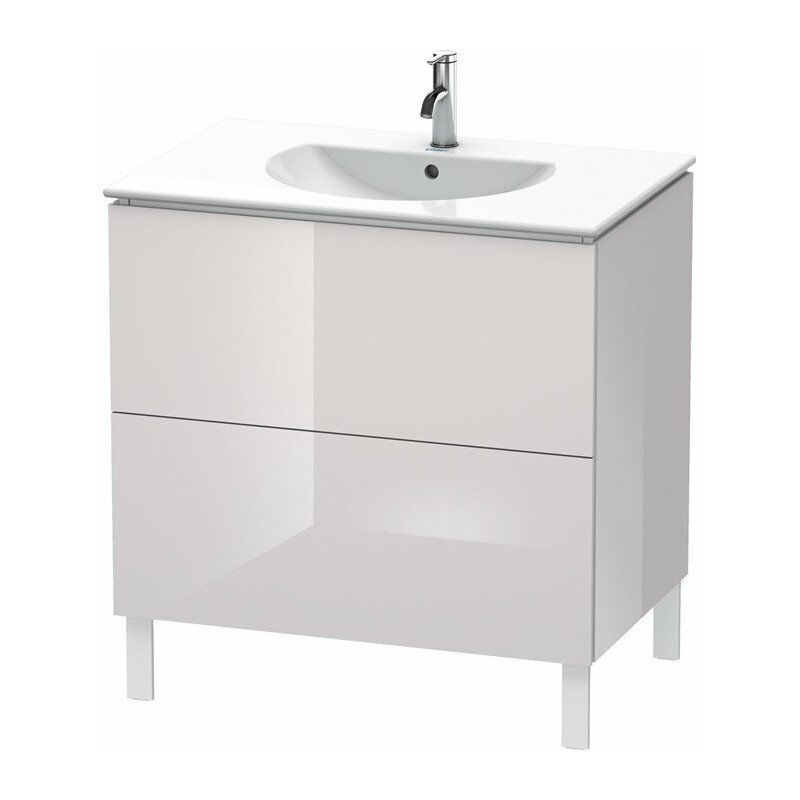 

Duravit - Mueble de baño L-CUBE 534x820x704mm blanco lila brillante