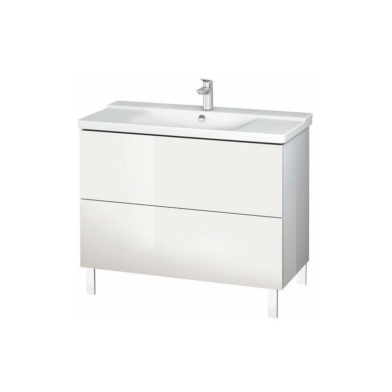 

Duravit - Mueble bajo lavabo L-CUBE 1020x481x709mm perla albaricoque alto brillo