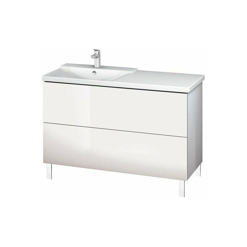 

Duravit - Mueble de baño L-CUBE 1220x481x709mm Glossy Doloaveci grey