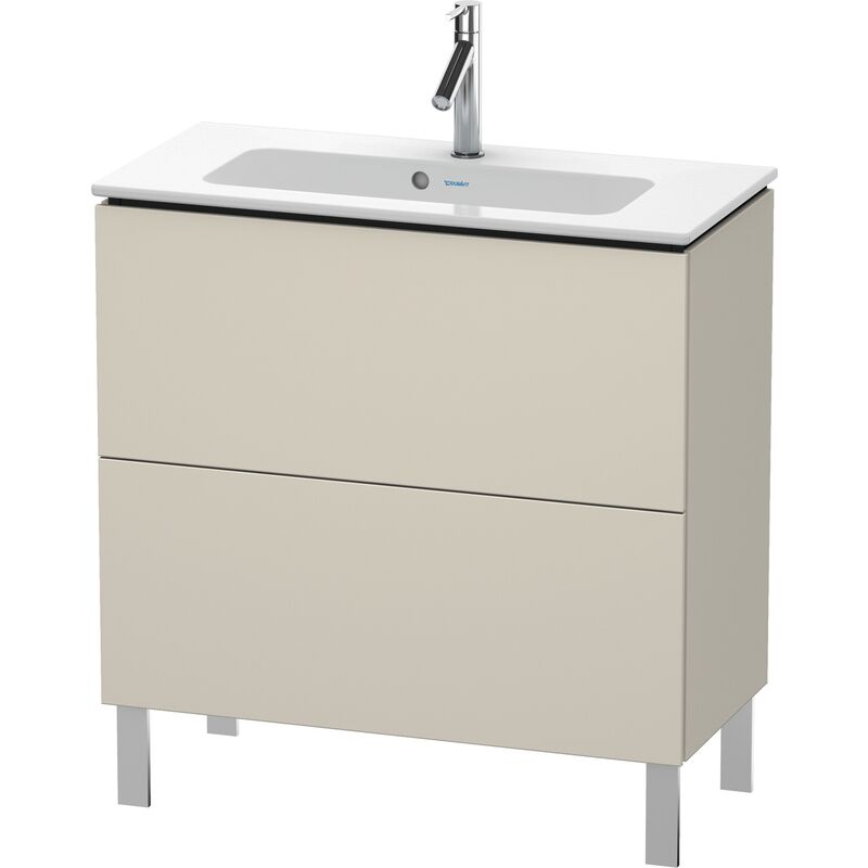 

Duravit L-Cube Mueble de aseo vertical Compact, 2 cajones, anchura: 820mm, para Me by Starck 234283, color: Decoración Topo - LC667409191