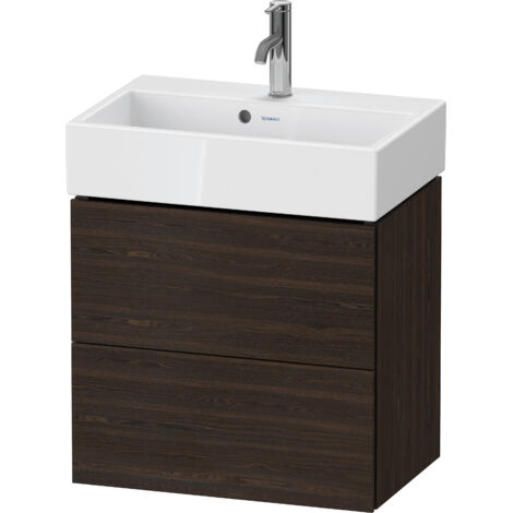 Duravit L-Cube mueble de baño de pared Compact, 2 cajones, ancho: