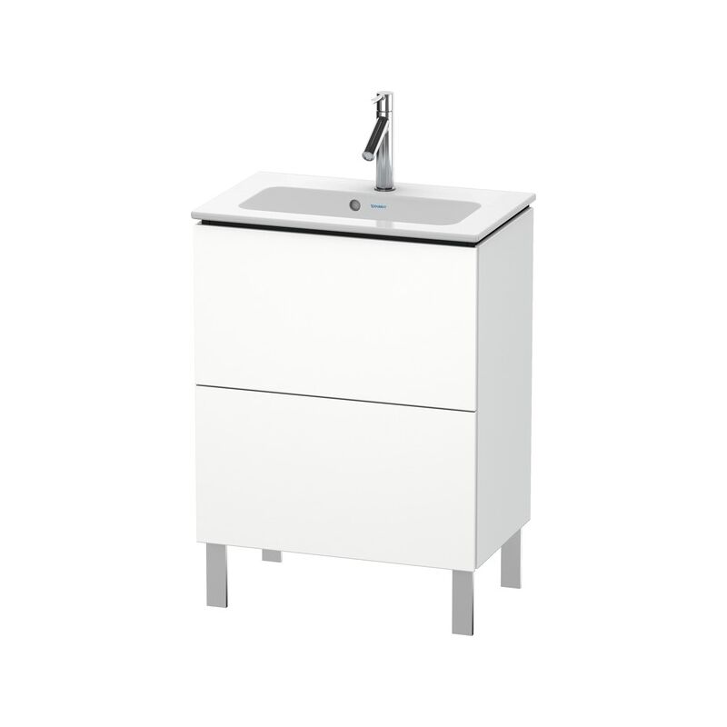 

Duravit L-Cube mueble de baño de pie Compact, 2 cajones, ancho: 520mm, para Me by Starck 233653, color: Nogal natural decorado - LC667107979