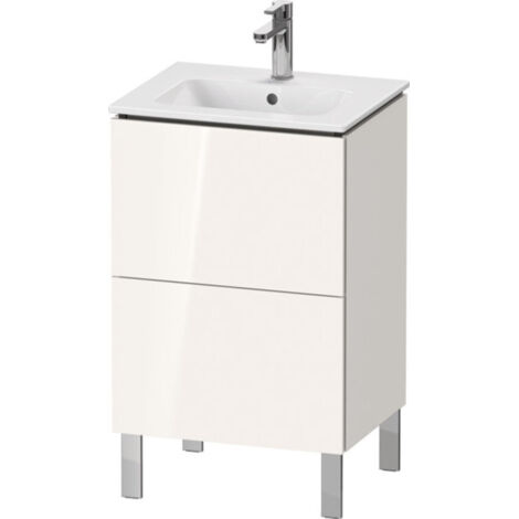Duravit L-Cube mueble de baño de pie Compact, 2 cajones, ancho: