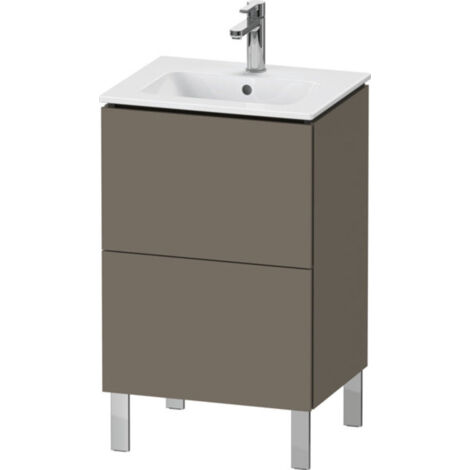 Duravit L-Cube mueble de baño de pie Compact, 2 cajones, ancho: