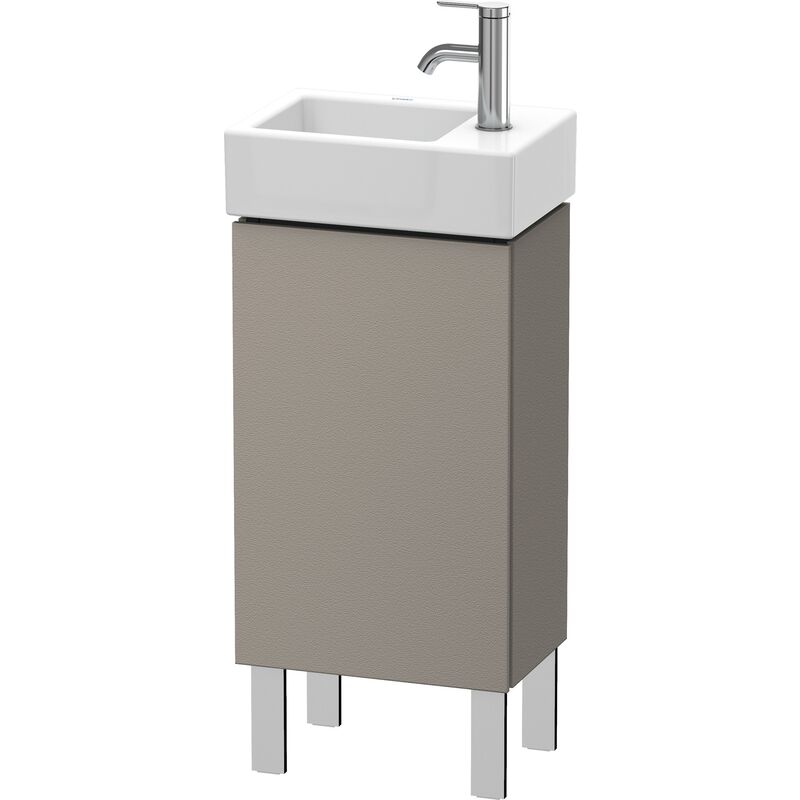 

Duravit L-Cube Mueble de mesada 36,4 x 24,1 cm, 1 puerta, 1 balda de cristal, para Vero Air 072438 LC6793L, color: Terra Mate - LC6793L1414