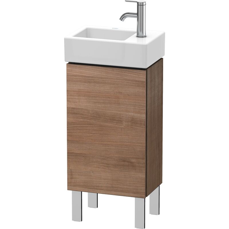 

Duravit L-Cube Mueble de mesada 36,4 x 24,1 cm, 1 puerta, 1 balda de cristal, para Vero Air 072438 LC6793L, color: Cerezo del Tesino - LC6793L7373