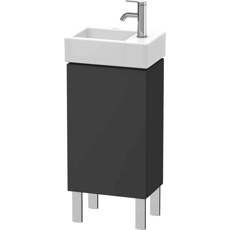 

Duravit L-Cube Mueble de mesada 36,4 x 24,1 cm, 1 puerta, 1 balda de cristal, para Vero Air 072438, color: Grafito Mate Decoración - LC6793R4949