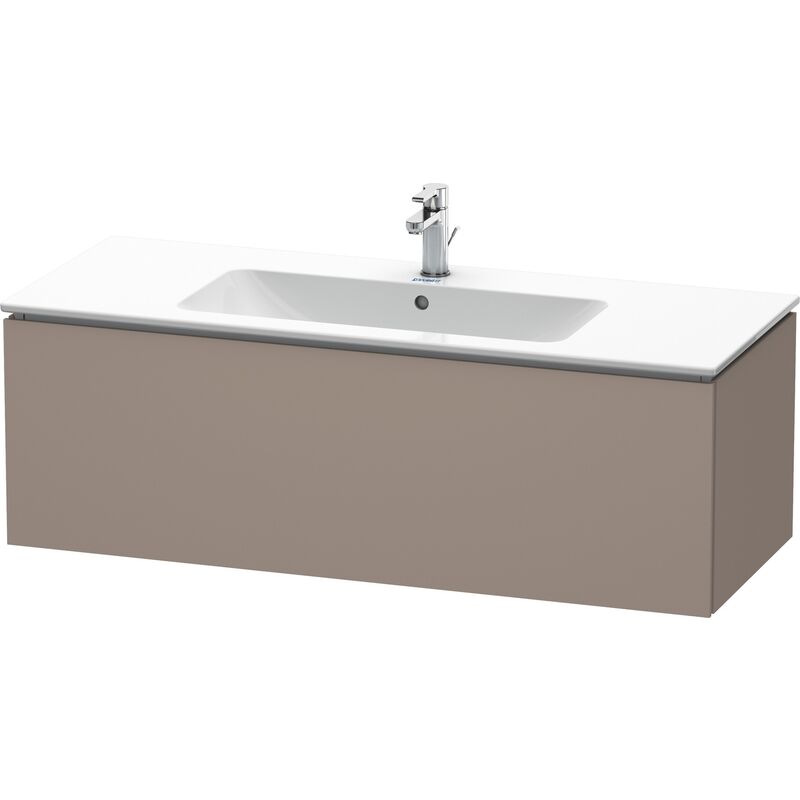 

Duravit L-Cube Mueble de pared, 1 cajón, ancho: 1220mm, para mí de Starck 233612, color: Decoración Basalto Mate - LC614304343