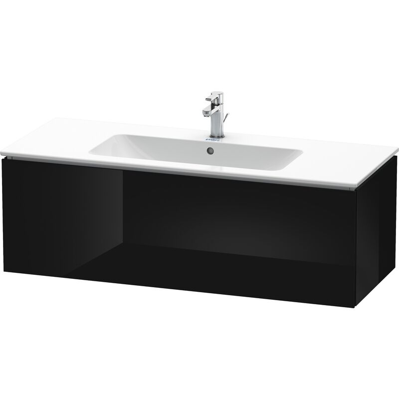 

Duravit L-Cube Mueble de pared, 1 cajón, ancho: 1220mm, para mí de Starck 233612, color: Laca negra de alto brillo - LC614304040