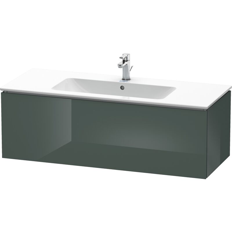 

Duravit L-Cube Mueble de pared, 1 cajón, ancho: 1220mm, para mí de Starck 233612, color: Laca de alto brillo Dolomiti Grey - LC614303838