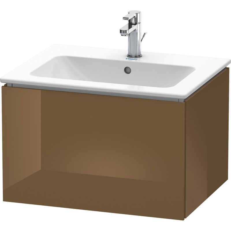 

Duravit L-Cube Mueble de pared, 1 cajón, anchura: 620mm, para mí de Starck 233663, color: Marrón Oliva Laca Alto Brillo - LC614006161