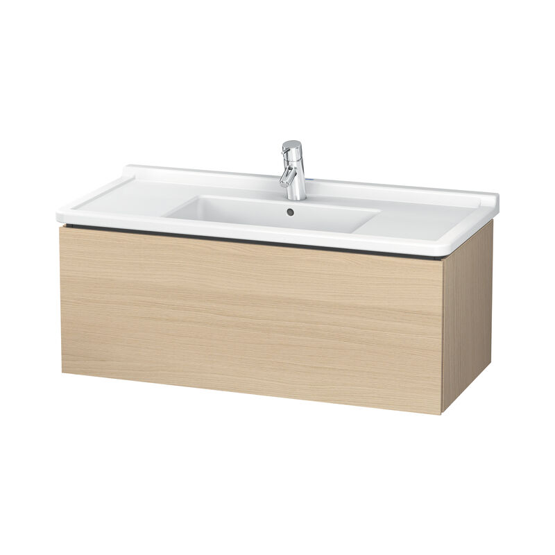 

Duravit L-Cube Mueble de pared, 1 extraíble, 1020mm, para Starck 3, color: Roble mediterráneo Chapa de madera auténtica - LC616607171