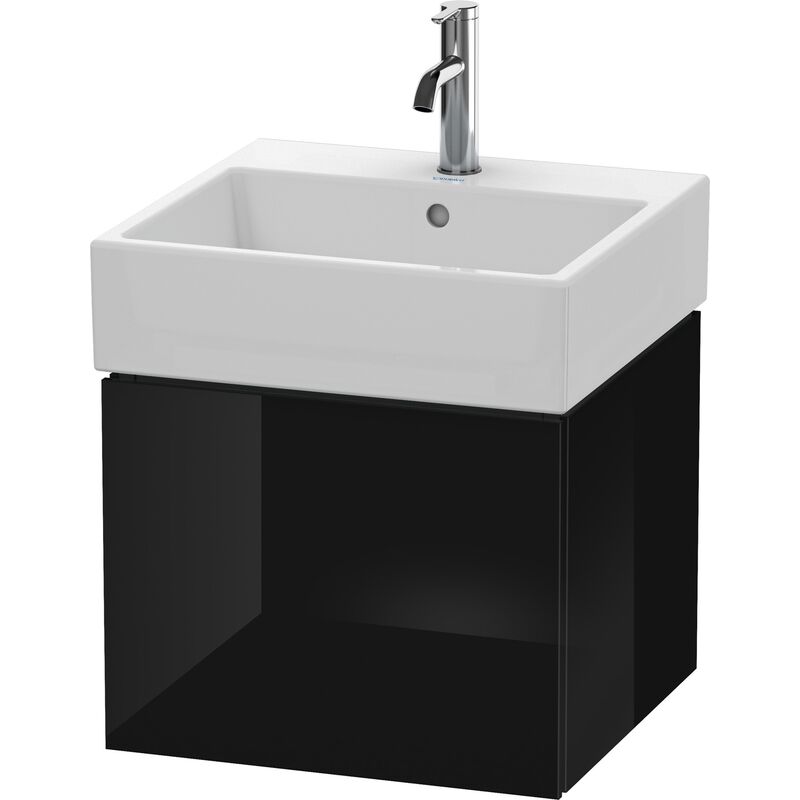 

Duravit L-Cube Mueble de pared, 1 extraíble, 48,4 x 45,9 cm, para Vero Air 235050, color: Laca negra de alto brillo - LC617404040