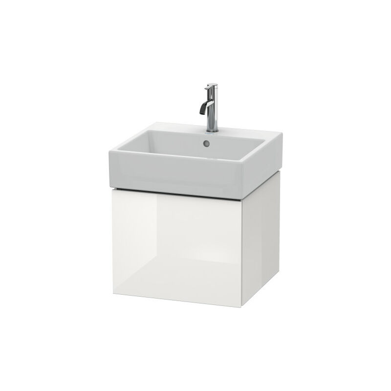 

Duravit Ag - Duravit L-Cube Mueble de pared, 1 extraíble, 48,4 x 45,9 cm, para Vero Air 235050, color: Decoración blanca de alto brillo - LC617402222