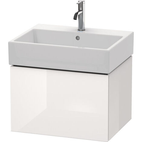 Duravit L-Cube Mueble de pared, 1 extraíble, 58,4 x 45,9 cm, para