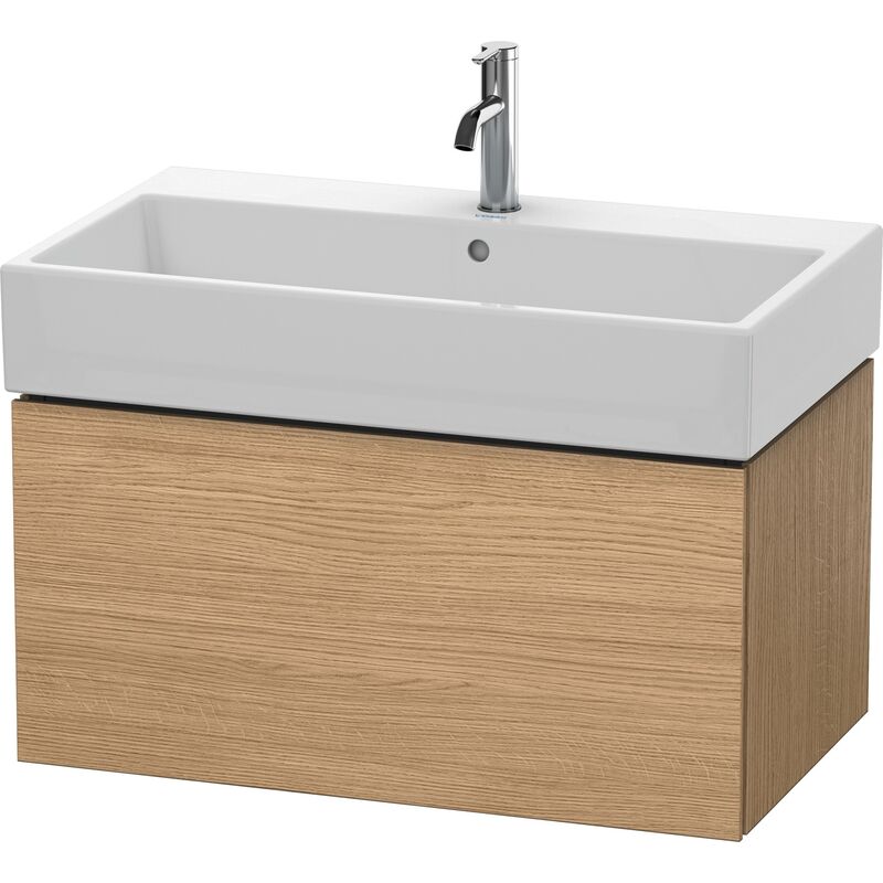 

Duravit Ag - Duravit L-Cube Mueble de pared, 1 extraíble, 78,4 x 45,9 cm, para Vero Air 235080, color: Decoración Roble Europeo - LC617705252