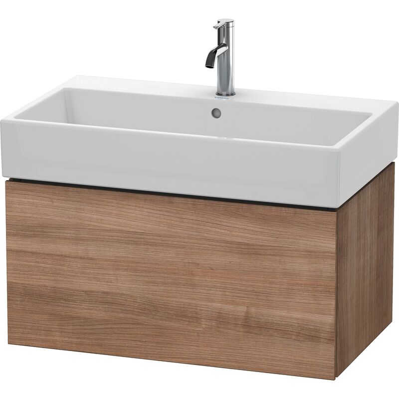 

Duravit L-Cube Mueble de pared, 1 extraíble, 78,4 x 45,9 cm, para Vero Air 235080, color: Cerezo del Tesino - LC617707373