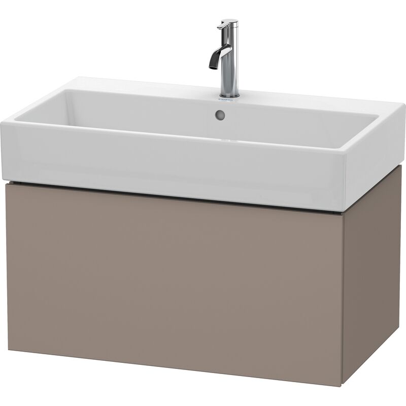 

Duravit Ag - Duravit L-Cube Mueble de pared, 1 extraíble, 78,4 x 45,9 cm, para Vero Air 235080, color: Decoración Basalto Mate - LC617704343