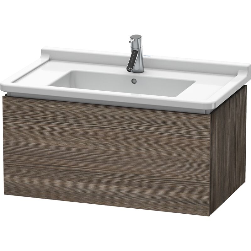 

Duravit L-Cube Mueble de pared, 1 extraíble, 820mm, para Starck 3, color: Pino Terra Decor - LC616505151