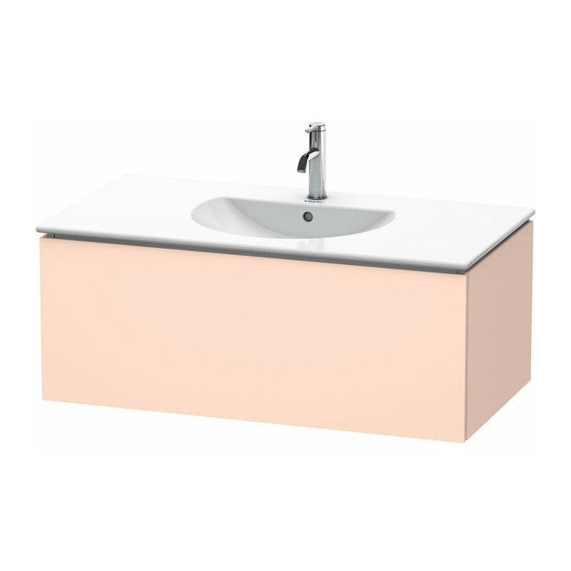 

Mueble de baño L-CUBE 534x1020x400mm albaricoque peral seda mate