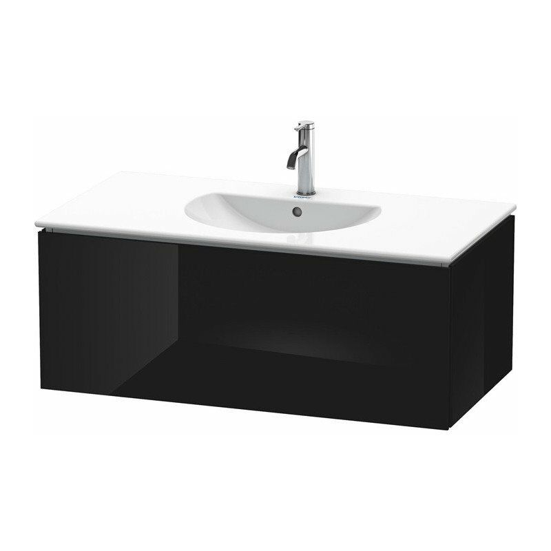 

Duravit - Mueble bajo lavabo L-CUBE 534x1020x400mm negro brillante