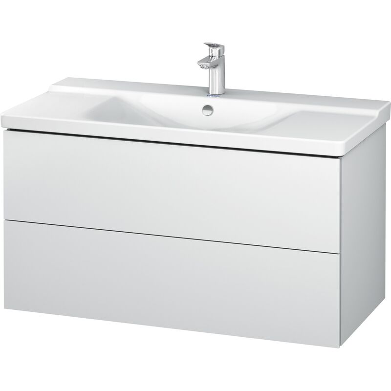 

Duravit L-Cube Mueble de pared 1020mm, profundidad 481, 2 cajones, adecuado para P3 Comfort Artículo 233210, color: Blanco Mate Decoración