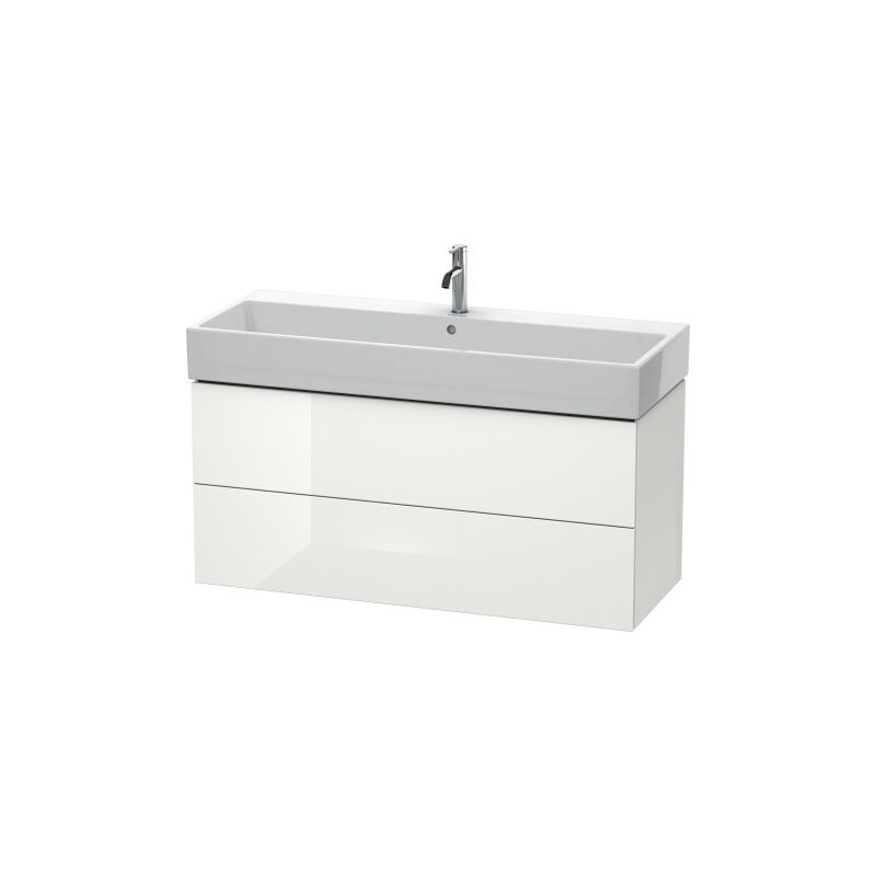 

Duravit L-Cube Mueble de pared, 2 cajones, 118,4 x 45,9 cm, para Vero Air 235012, color: Roble mediterráneo Chapa de madera auténtica - LC627907171