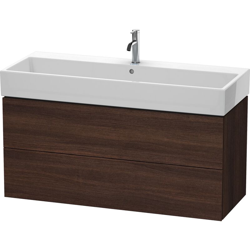 

Duravit L-Cube Mueble de pared, 2 cajones, 118,4 x 45,9 cm, para Vero Air 235012, color: Decoración Castaño Oscuro - LC627905353