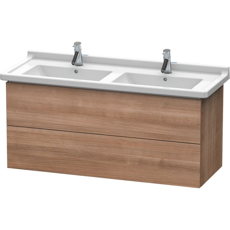 

Duravit L-Cube Mueble de pared, 2 cajones, 1220mm, para Starck 3, color: Cerezo del Tesino - LC626707373