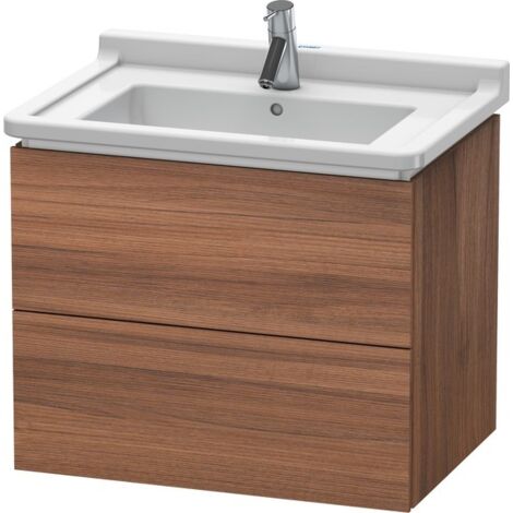 Duravit L-Cube Mueble de pared, 2 cajones, 670mm, para Starck 3,