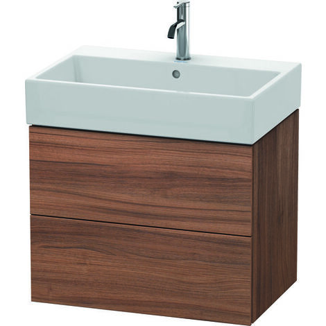 Duravit L-Cube Mueble de pared, 2 cajones, 68,4 x 45,9 cm, para