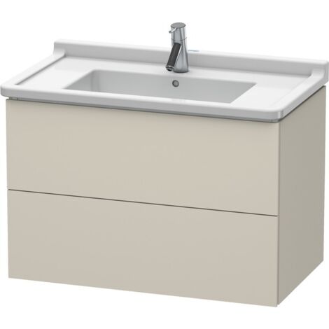 Duravit L-Cube Mueble de pared, 2 cajones, 820mm, para Starck 3,