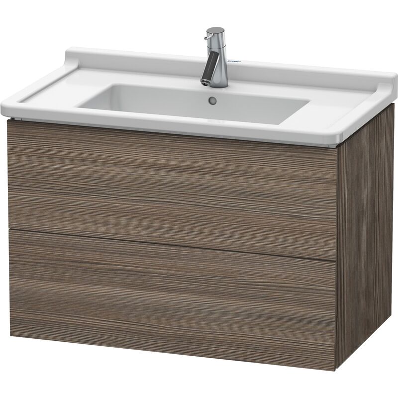 

Duravit L-Cube Mueble de pared, 2 cajones, 820mm, para Starck 3, color: Pino Terra Decor - LC626505151