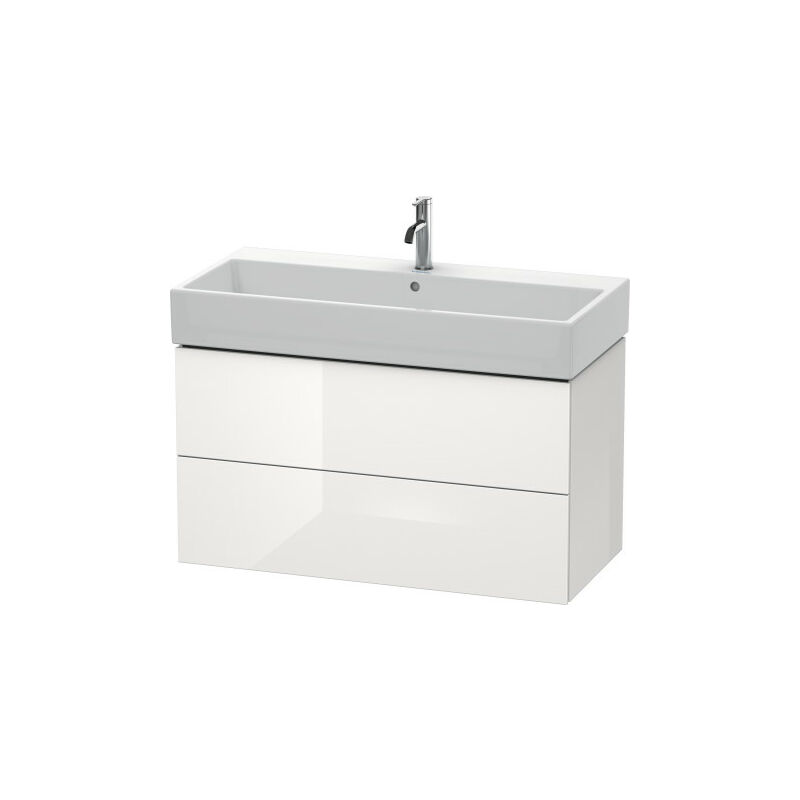 

Duravit L-Cube Mueble de pared, 2 cajones, 98,4 x 45,9 cm, para Vero Air 235010, color: Decoración Roble Europeo - LC627805252