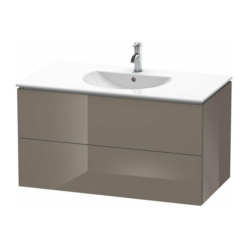 

Duravit - Mueble de baño L-CUBE 534x1020x550mm franela gris brillo