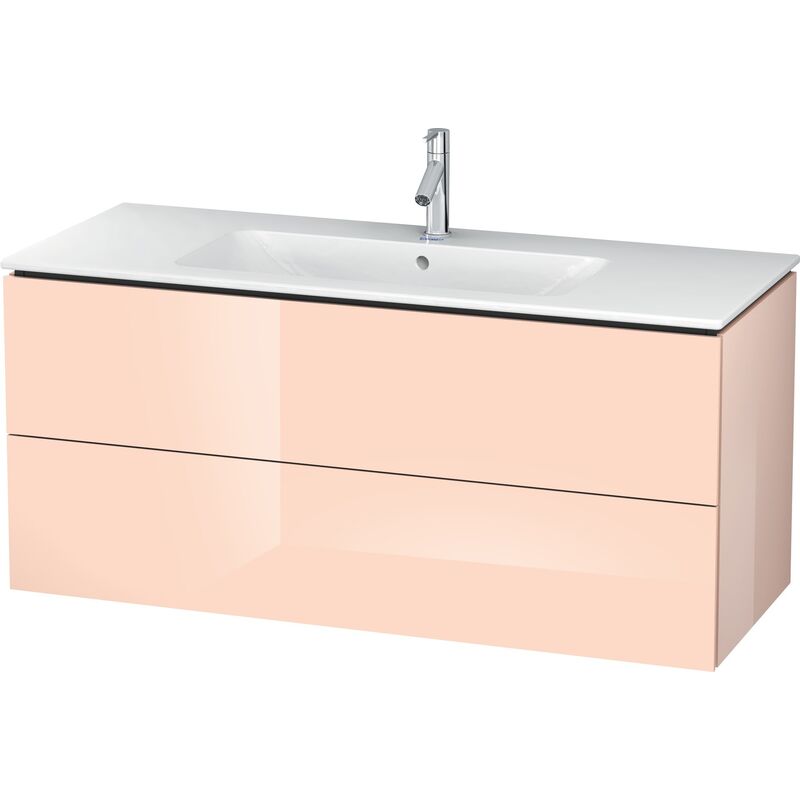 

Duravit L-Cube Mueble de pared, 2 cajones, ancho: 1220mm, para mí de Starck 233612, color: Perla de albaricoque laca de alto brillo - LC624301010