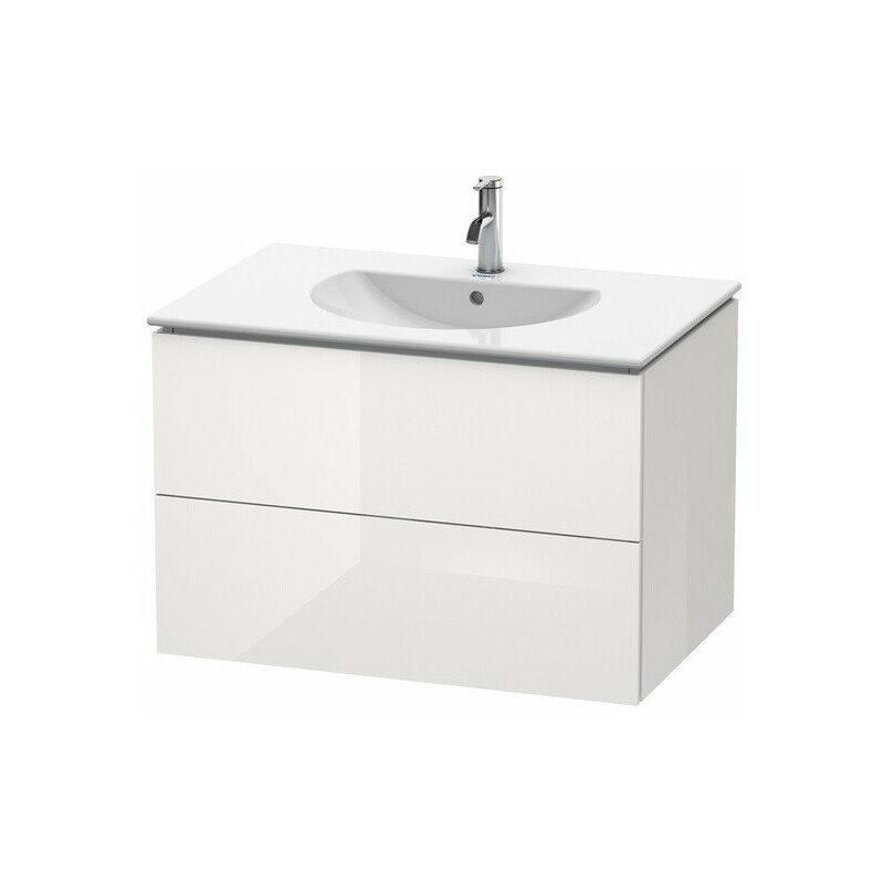 

Duravit - Mueble de baño L-CUBE 534x820x550mm blanco brillo falta