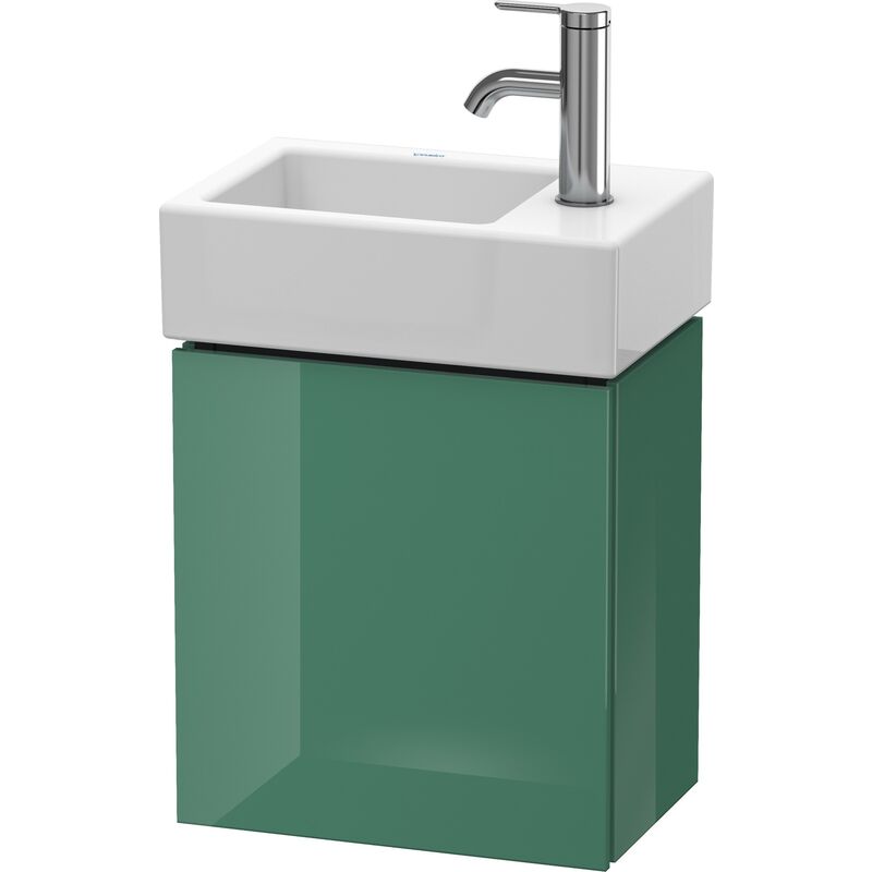 

Duravit L-Cube Mueble de pared 36,4 x 24,1 cm, 1 puerta, para Vero Air 072438, color: Jade laca alto brillo - LC6293R0303