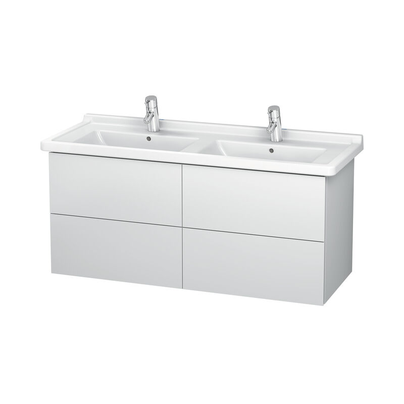 

Duravit L-Cube Mueble de pared, 4 cajones, 1220mm, para Starck 3, color: Blanco Mate Decoración - LC626901818