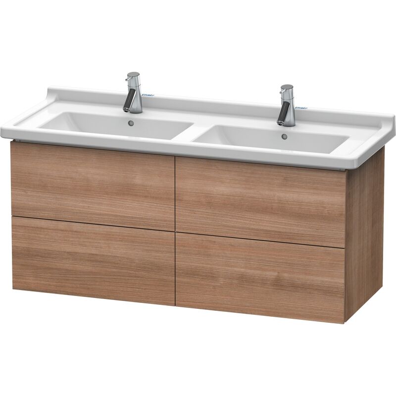 

Duravit L-Cube Mueble de pared, 4 cajones, 1220mm, para Starck 3, color: Cerezo del Tesino - LC626907373