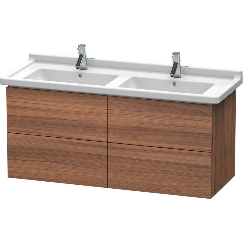 

Duravit L-Cube Mueble de pared, 4 cajones, 1220mm, para Starck 3, color: Nogal natural decorado - LC626907979