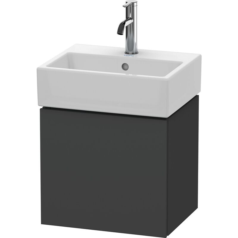 

Duravit L-Cube Mueble de pared 43,4x34,1 cm, 1 puerta, con bisagra a la derecha, para Vero Air 072445, color: Grafito Mate Decoración - LC6245R4949