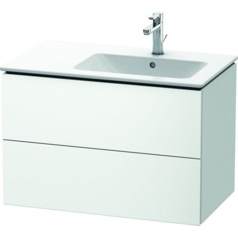 Duravit L-Cube Mueble de pared 82,0 x 48,1 cm, 2 cajones, para ME