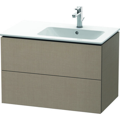 Duravit L-Cube Mueble de pared 82,0 x 48,1 cm, 2 cajones, para ME