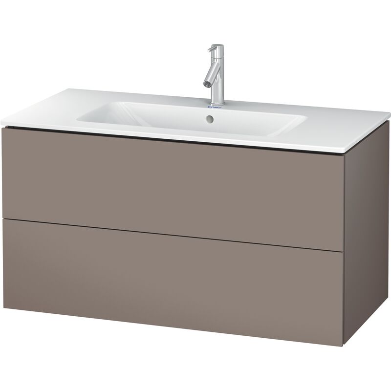 

Duravit L-Cube Mueble de pared, ancho 1020mm, profundidad 481, 2 cajones, se ajusta a las necesidades del cliente. Artículo 233610, color: Decoración