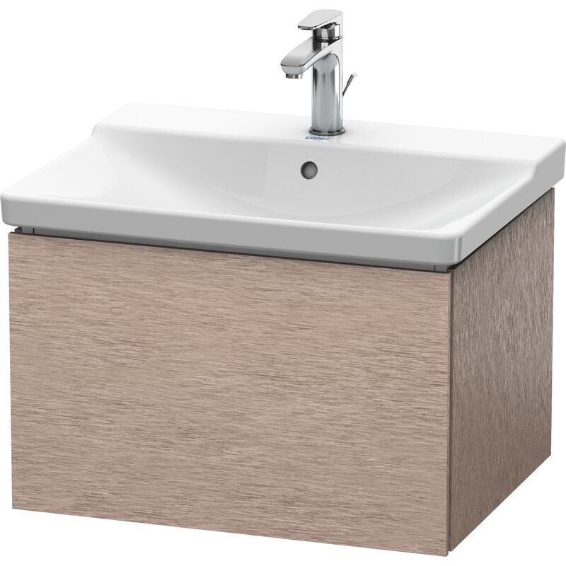 

Duravit L-Cube Mueble de pared, ancho 620mm, profundidad 481, 1 extraíble, se ajusta a la medida. Artículo 233265, color: roble cachemir chapa de